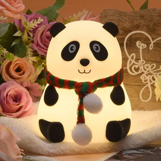 Panda Night Light LED Lamp with Soft Glow