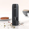 Electric Salt and Pepper Grinder Set Rechargeable Electric Dried Spice Mills Adjustable Coarseness Automatic Grinder, One Handed Operation with Type