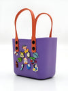 Silicone Tote Bag with Cute Charms