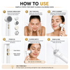 Trulycart 5-in-1 USB Rechargeable Electric Facial Cleansing Brush