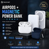 Trulycart AirPods Pro & Magnetic Power Bank Combo – Free Silicone Case